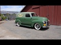 Sold  1950 chevy 3100 panel delivery ca