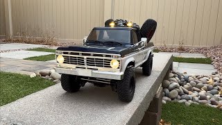FMS FCX18 II Ford F-100 Unboxing & Trail Run #rccrawler #fms