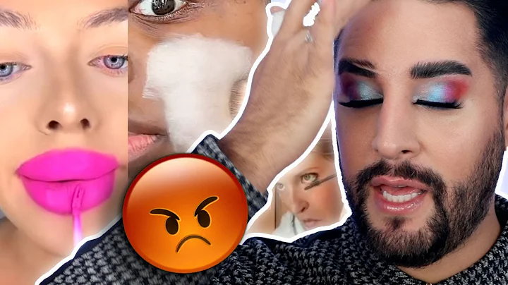 THE INTERNET IS ANGRY! Pro MUA reacts to makeup ha...