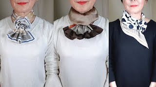 7 Ways to Wear a Scarf + How-To Tips! How to Tie a Scarf #16