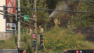 Wildland fire extinguished near Home Depot in Duluth