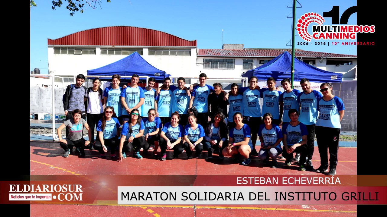 Marat n Solidaria Del Instituto Grilli YouTube