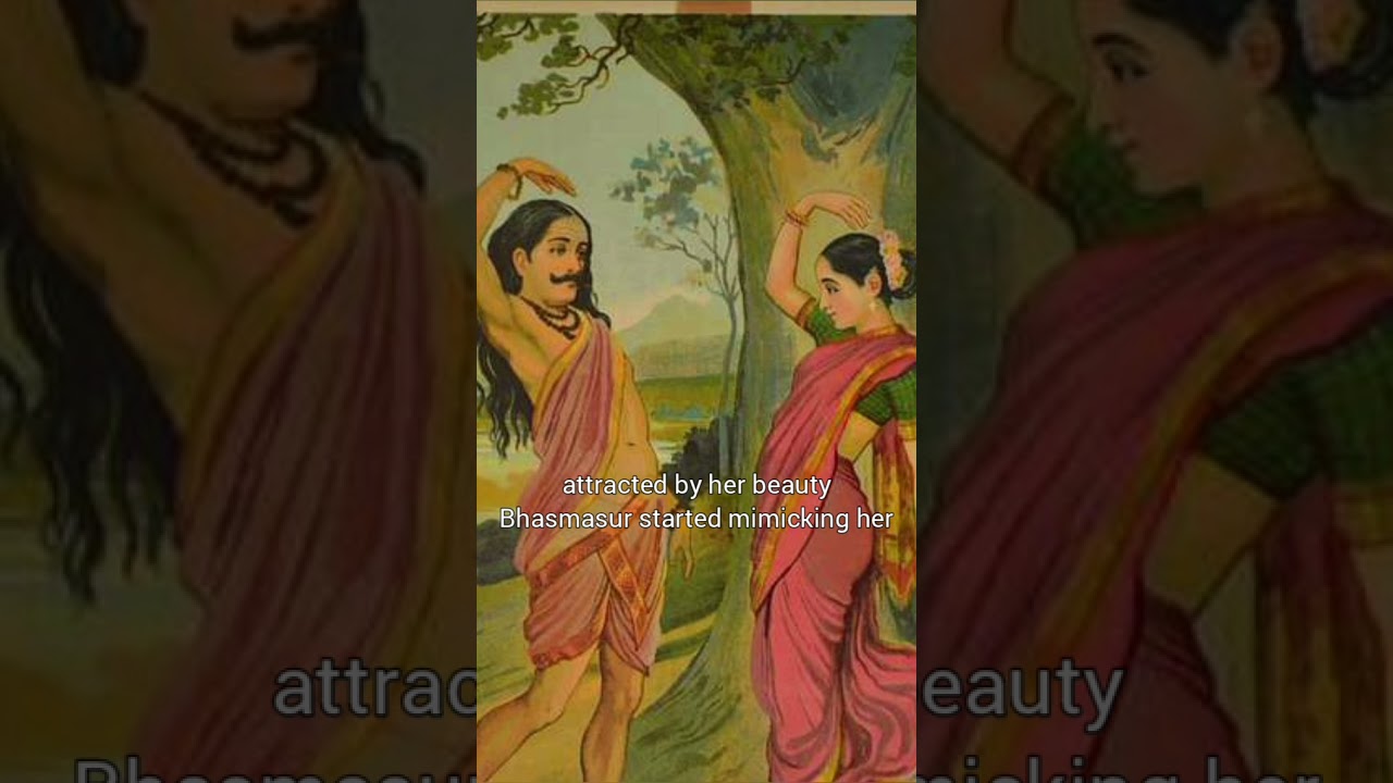 Mohini Bhasmasur by Raja Ravi Varma 