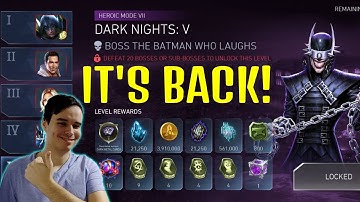 Dark Nights Solo Raids Are Back! Injustice 2 Mobile