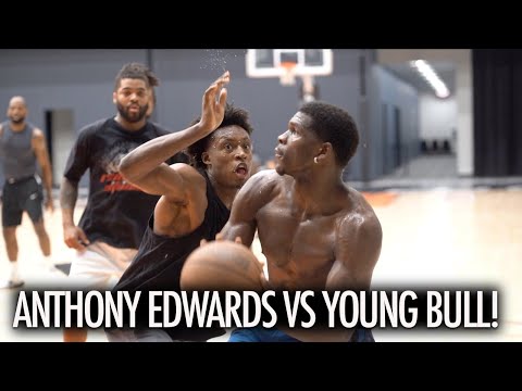 Anthony Edwards Goes At Collin Sexton in NBA Pro Run!