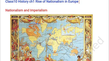 Class10 History ch 1 Rise of Nationalism in Europe: Nationalism and Imperialism