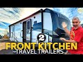 2 Awesome Travel Trailers with Front Kitchens