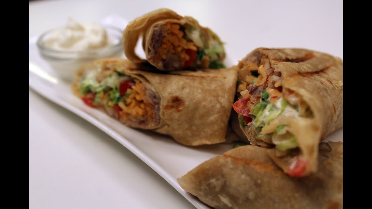 Jain Mexican Burritos