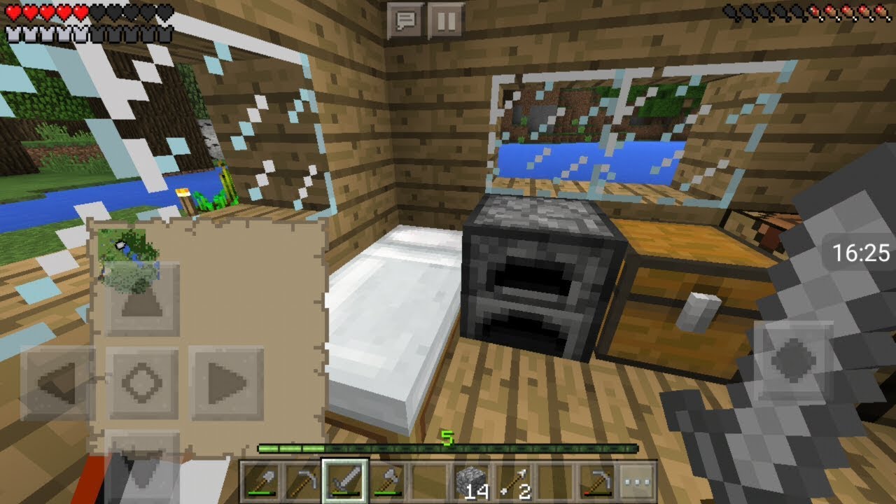 I Got The Majestic White Bed!/ Minecraft PE Epsisode 2 YouTube