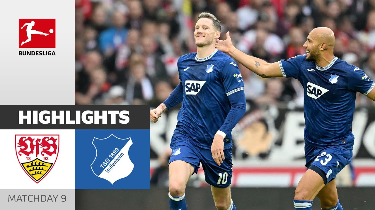 VfB Stuttgart - TSG Hoffenheim 2-3 | Highlights | Matchday 9 – Bundesliga 2023/24