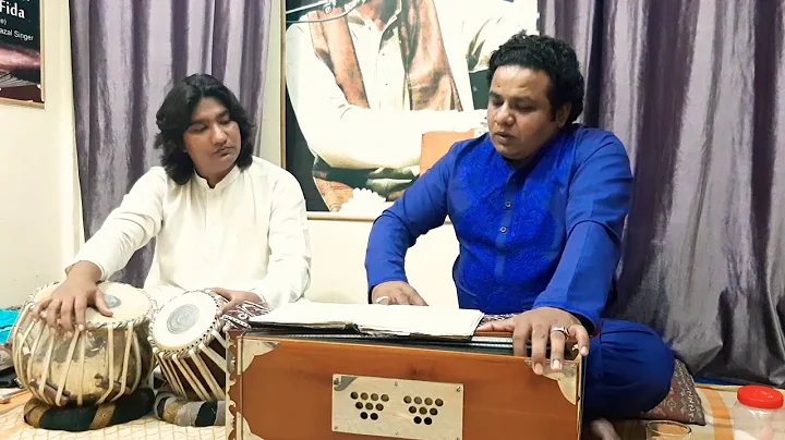 Shamoon Fida , Ghazal by Wohi palkon ka,