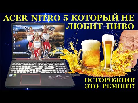 Видео: ТРЭШ! Acer Nitro 5, который не любит пиво и уже 4 компьютерных сервиса. Причины появления целлюлита