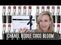 NEW!  CHANEL ROUGE COCO BLOOM LIPSTICKS |  PLUS  FULL FACE OF CHANEL FAVORITES