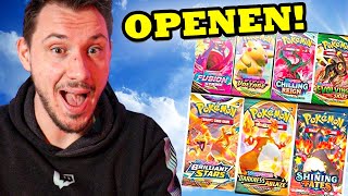 IK MAAK 18 VERSCHILLENDE POKÉMON PACKS OPEN