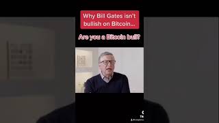Bill Gates: Why I Will NEVER Invest In Bitcoin! #shorts