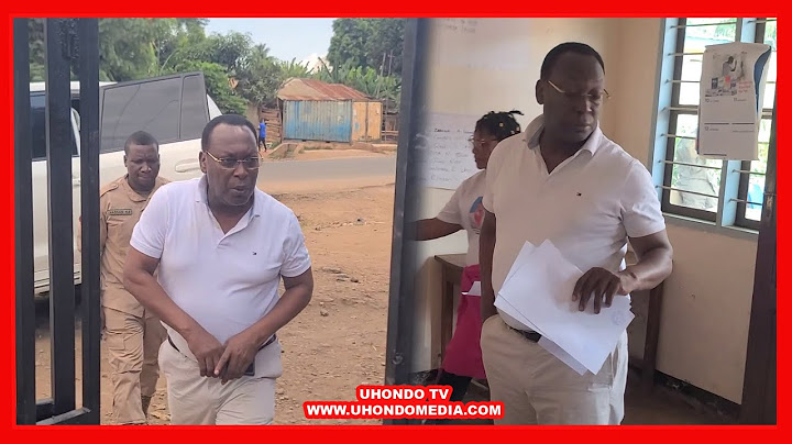ALICHOKIFANYA MBOWE KWENYE KITUO CHA KUPIGIA KURA