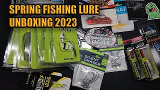 Unboxing Discount Tackle Fishing Lures for 2023 Season 