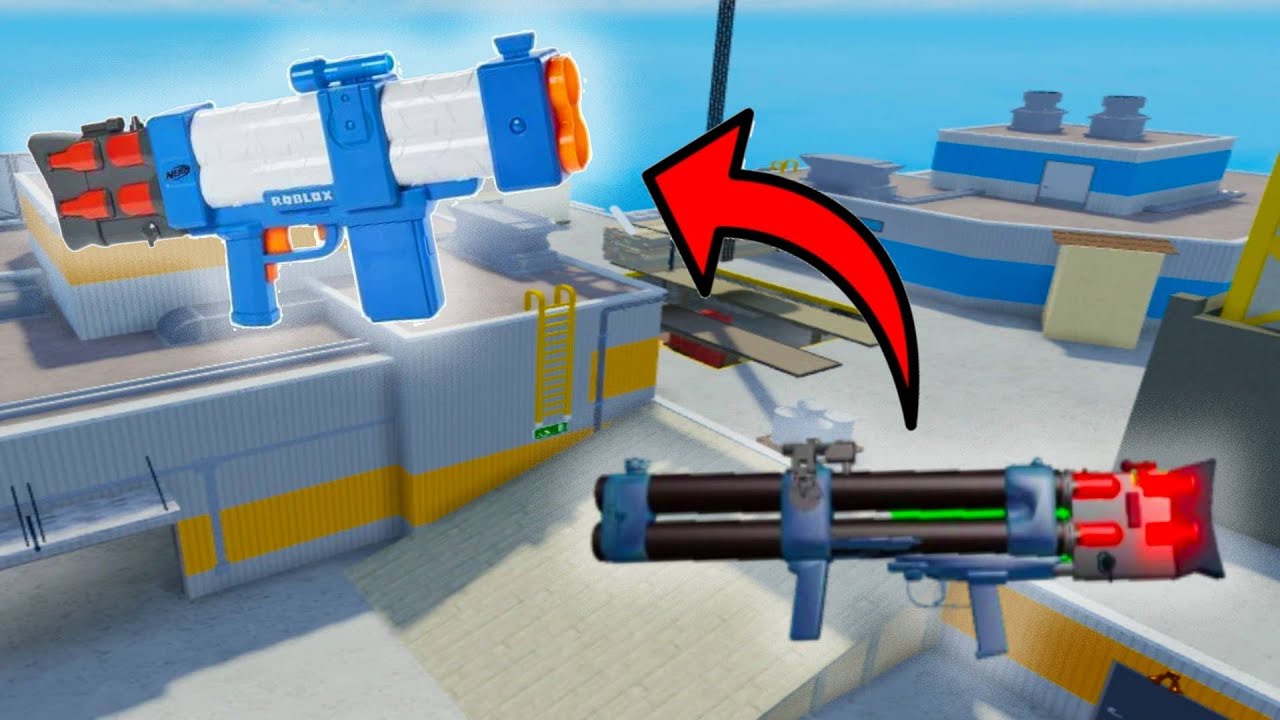 REAL LIFE Arsenal Nerf Gun.. (Roblox) 