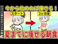 【運動よりもこれ】今から始めれば夏までに痩せる朝食５選【ゆっくり解説】