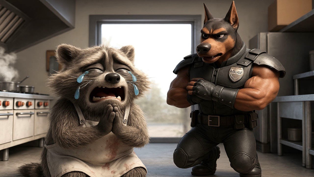 Greedy Chef Steals Kids Lunchboxes But Inspector Shuts Him Down