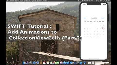 Swift tutorial: Αnimations in CollectioviewCells (Part 2)