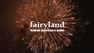 浜崎あゆみ 「fairyland」 firework video from a-nation