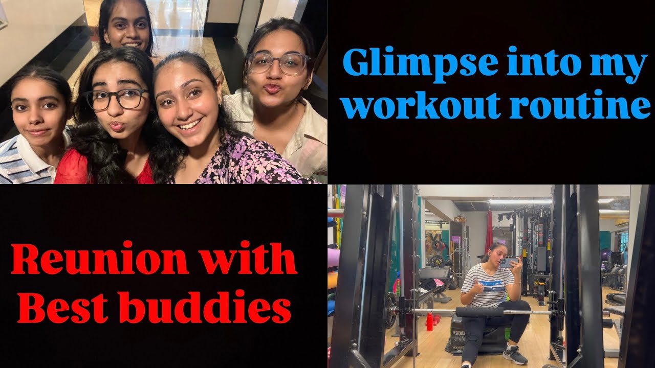 Daily vlog | Workout | School girl-friends 
