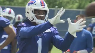 New face in Bills WR room, familiar with Joe Brady