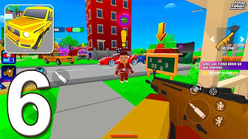 Gangs Wars: Pixel Shooter RP - Gameplay Walkthrough Part 6 - New Update Missions (Android, iOS)