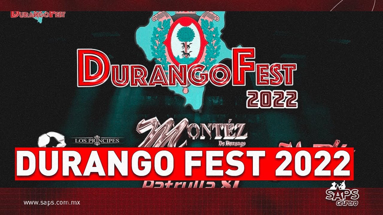 El Durango Fest 2022 arranca en mayo sin mujeres en el show YouTube