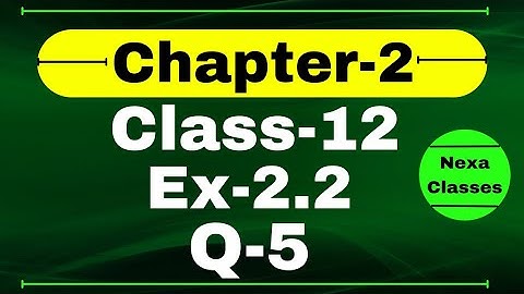Class 12 Ex 2.2 Q5 Math | Inverse Trigonometry | Q5 Ex 2.2 Class 12 Math | Ex 2.2 Q5 Class 12 Math |