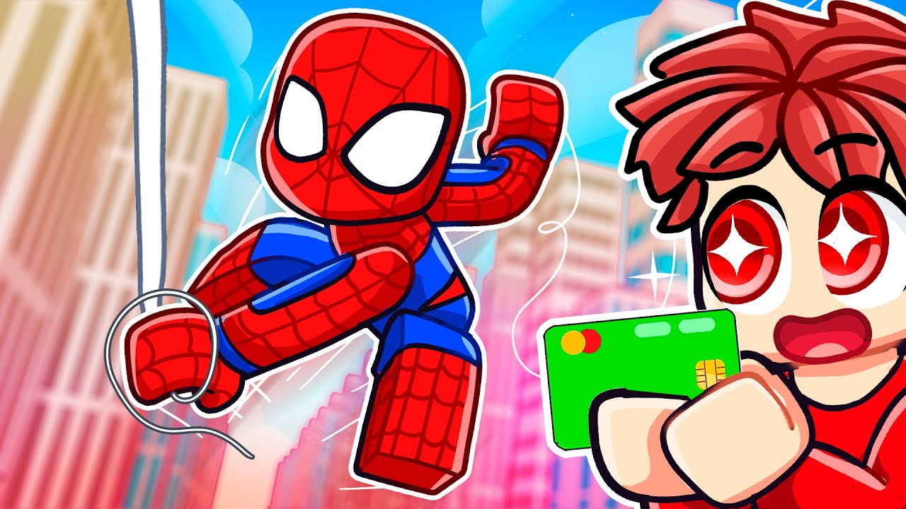 Spending $1,580,432 to be SUPER HEROES in Roblox!