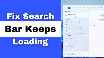 How To Fix Windows 11 Search Bar Keeps Loading