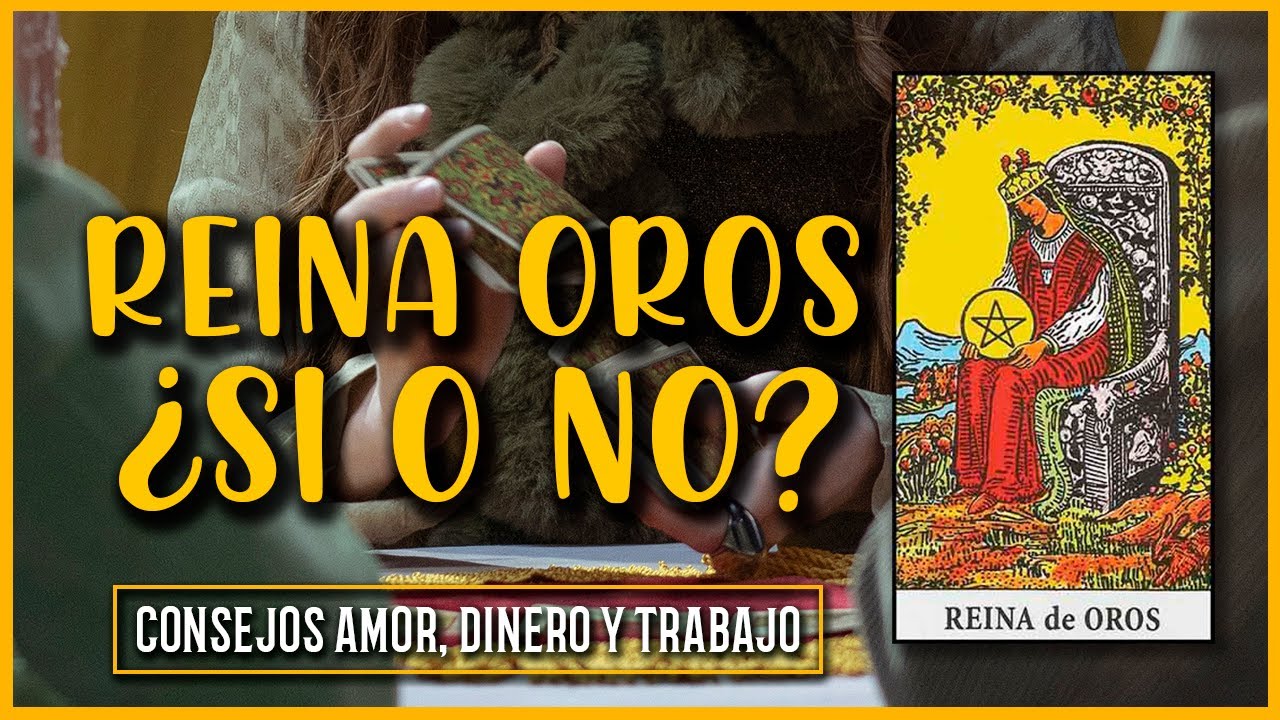 🔻 Reina de Oros en el Tarot ¿Sí o No? interactivo | Tarot Rider Waite ...