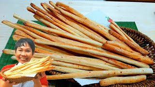 How To Make Bread Sticks. Italian Grissini.