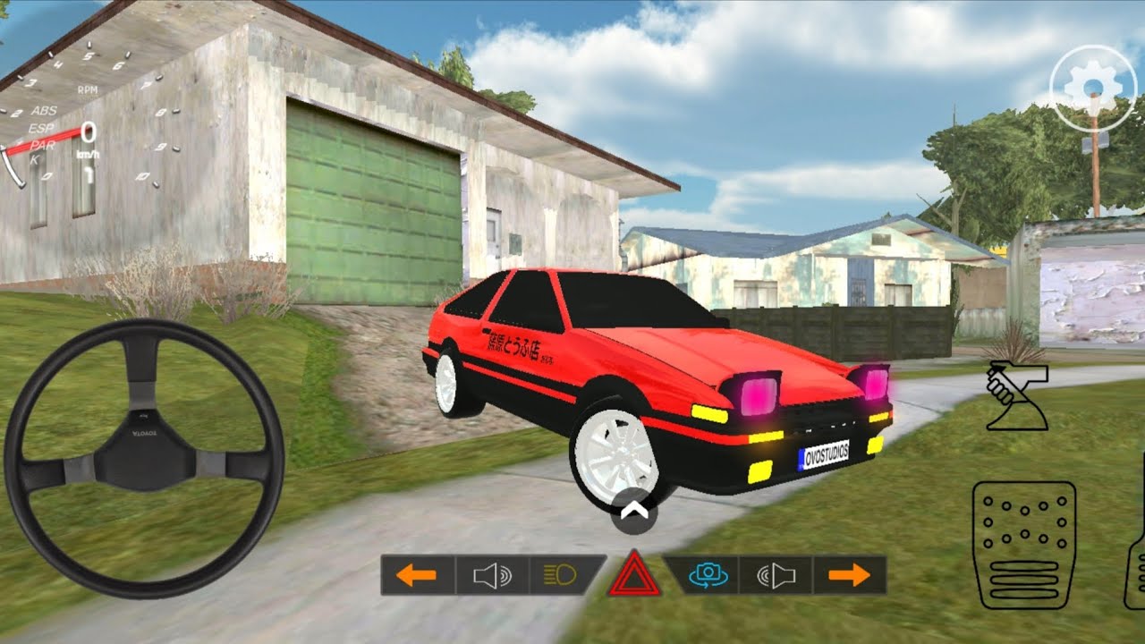AE86 Drift & Parking Simulator || 86 Car Driving Game Offroad || In City