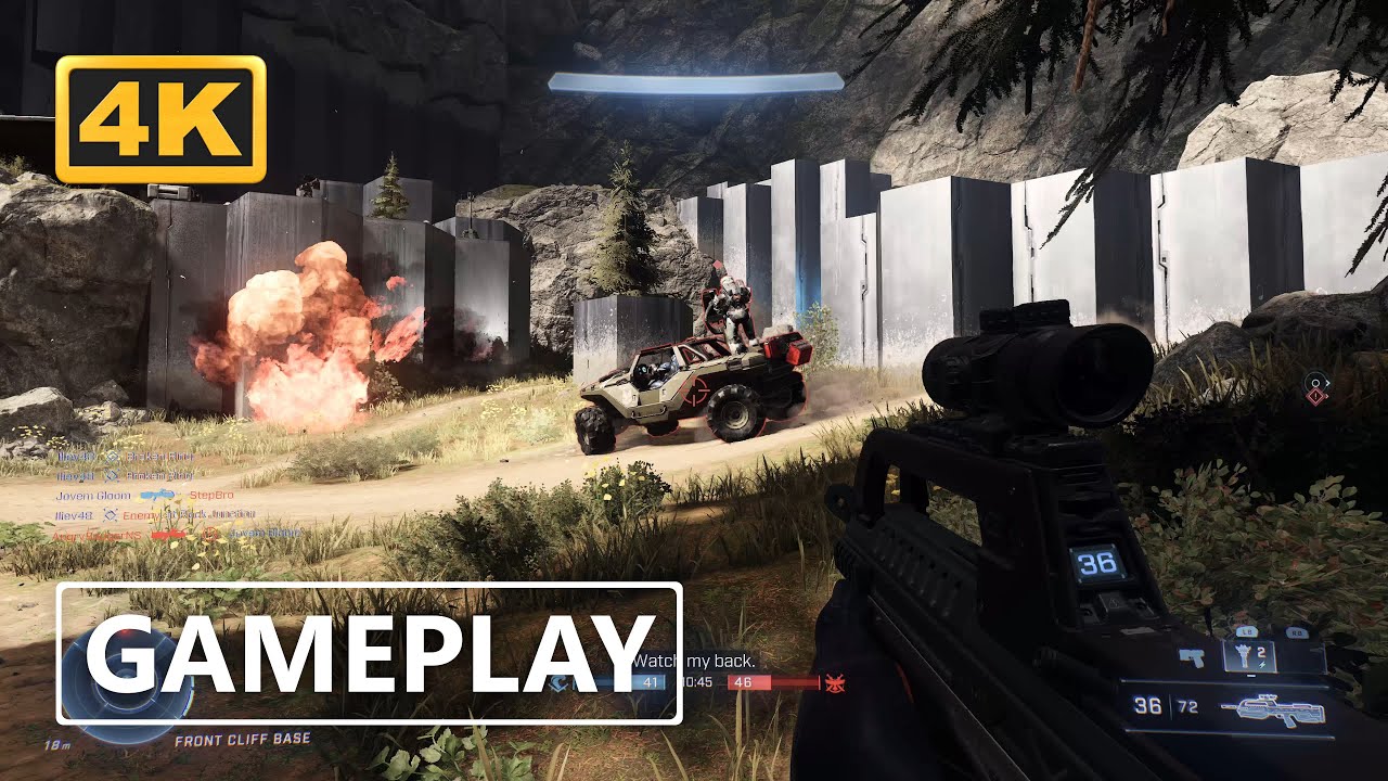 Halo Infinite Xbox Series X BTB Gameplay 4K - YouTube