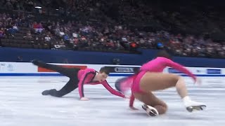 Hard Falls & Fails | World Figure Skating Championships 2022 | Part #1