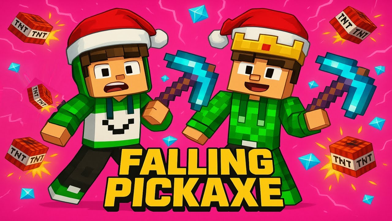 FALLING PICKAXE MINECRAFT EXTREME  ⛏ 