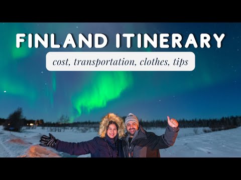 My 1 Week FINLAND ITINERARY from INDIA w/ Budget, Tips, Transportation, Accommodation \u0026 More