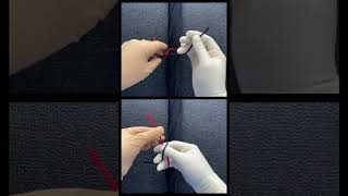 Two handed surgical knot