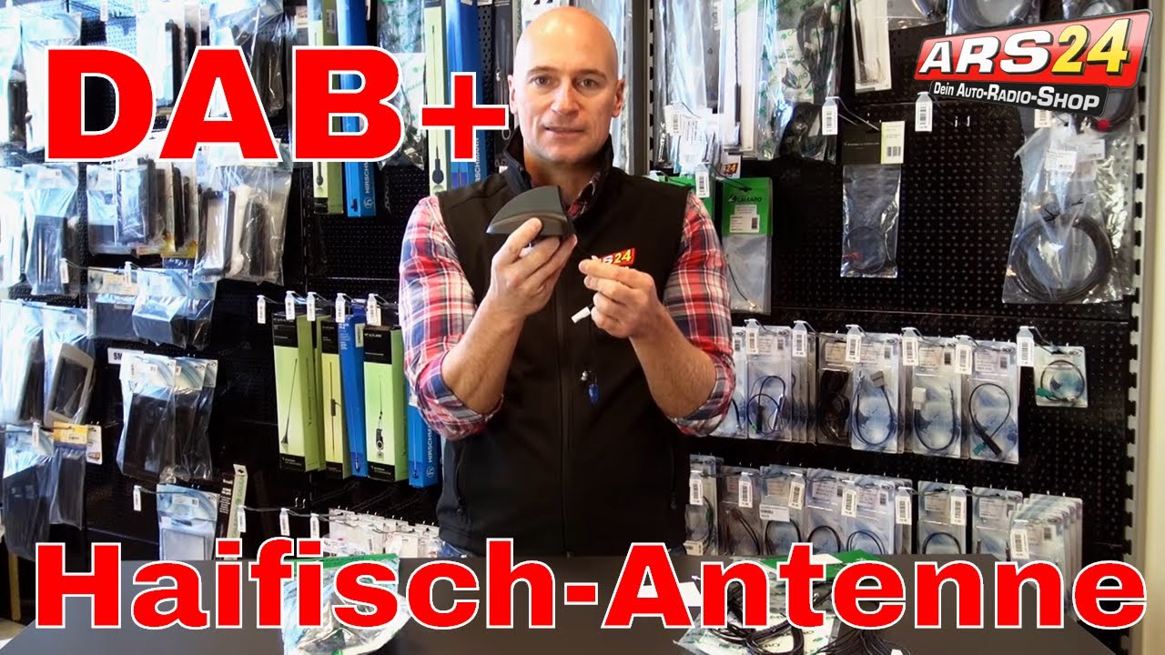 Haifisch-Flosse als Antenne? Shark-Antennen! Wie gut ist der UKW Empfang? I  ARS24 