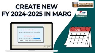 Marg ERP Software New Financial Year FY 2024-2025 in Hindi Step by Step screenshot 1