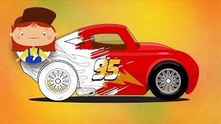 МАШИНКИ ДЛЯ ДЕТЕЙ ГОНКИ БИБИКА ТАЧКИ ПЕСНЯ МУЛЬТИКИ