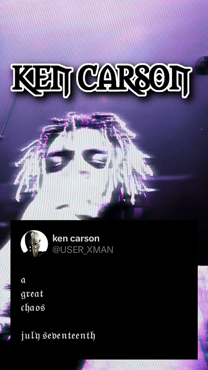 On His Second Album 'A Great Chaos', Ken Carson Is More Than Just Ken - V  Magazine