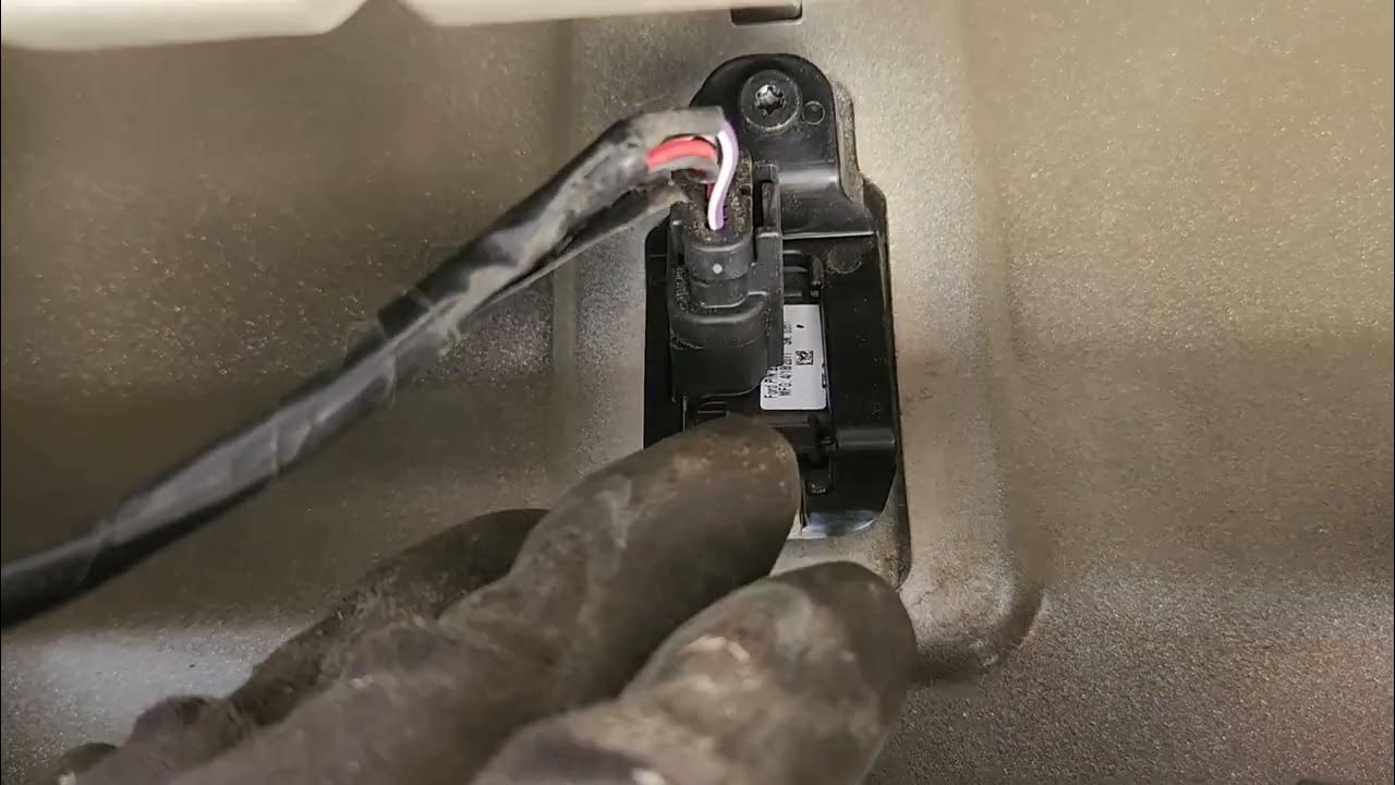 Lincoln Ford backup camera upside down fixed - YouTube