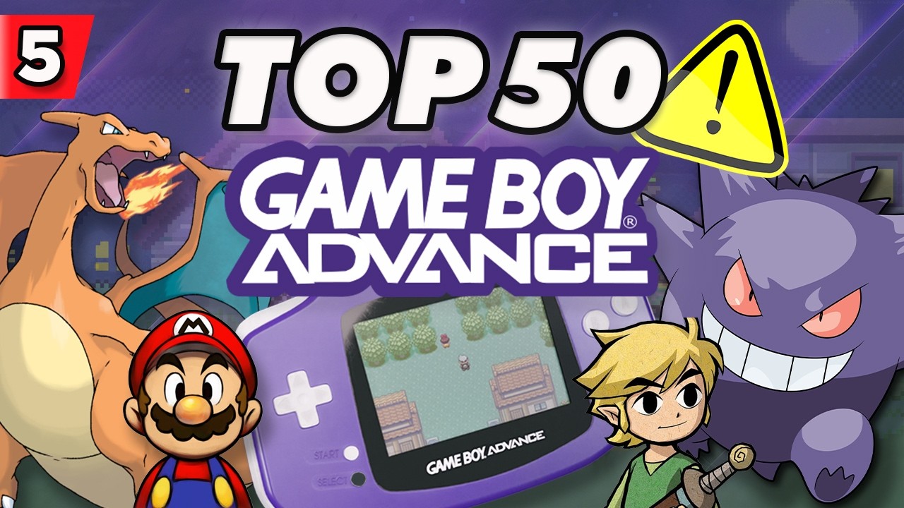 Top 50 Jogos de GBA: Os 10 Melhores Jogos de Game Boy Advance !🏆🔥(Parte 5 de 5)