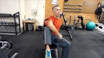 Dumbbell External Rotation on Knee