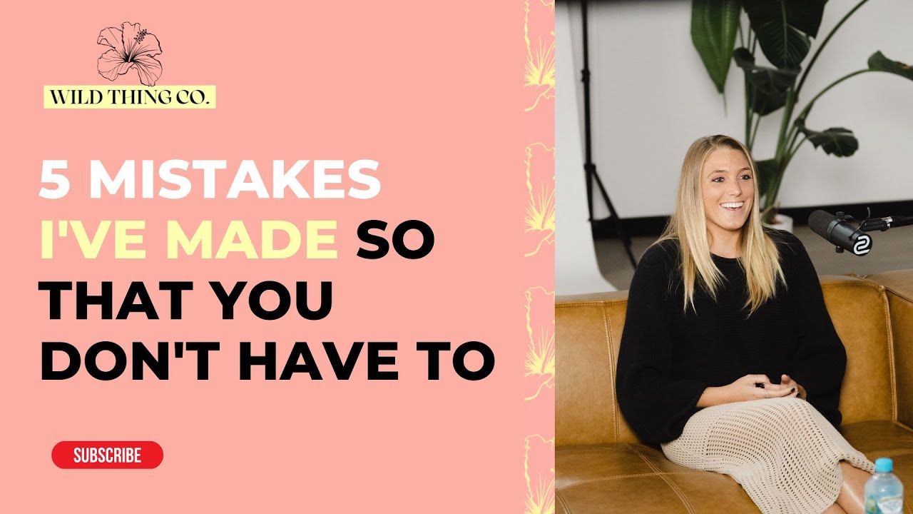 5 eCommerce Mistakes I've Made So That You Don't Have To 😫 - YouTube