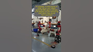 Arm span 1850mm load 20kg six-axis robot worth $4,000 one #six-axis robot #robotic arm  #factory